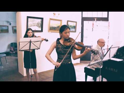 J. S. Bach - Koncert d-moll na dwoje skrzypiec BWV 1043 - Autorska Szkoła Muzyczna Unisono