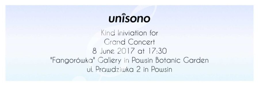 Grand Concert 2017 Invitiation