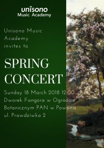 Invitation To Spring Concert 2018