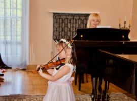 Spring Concert 2023, small violinist