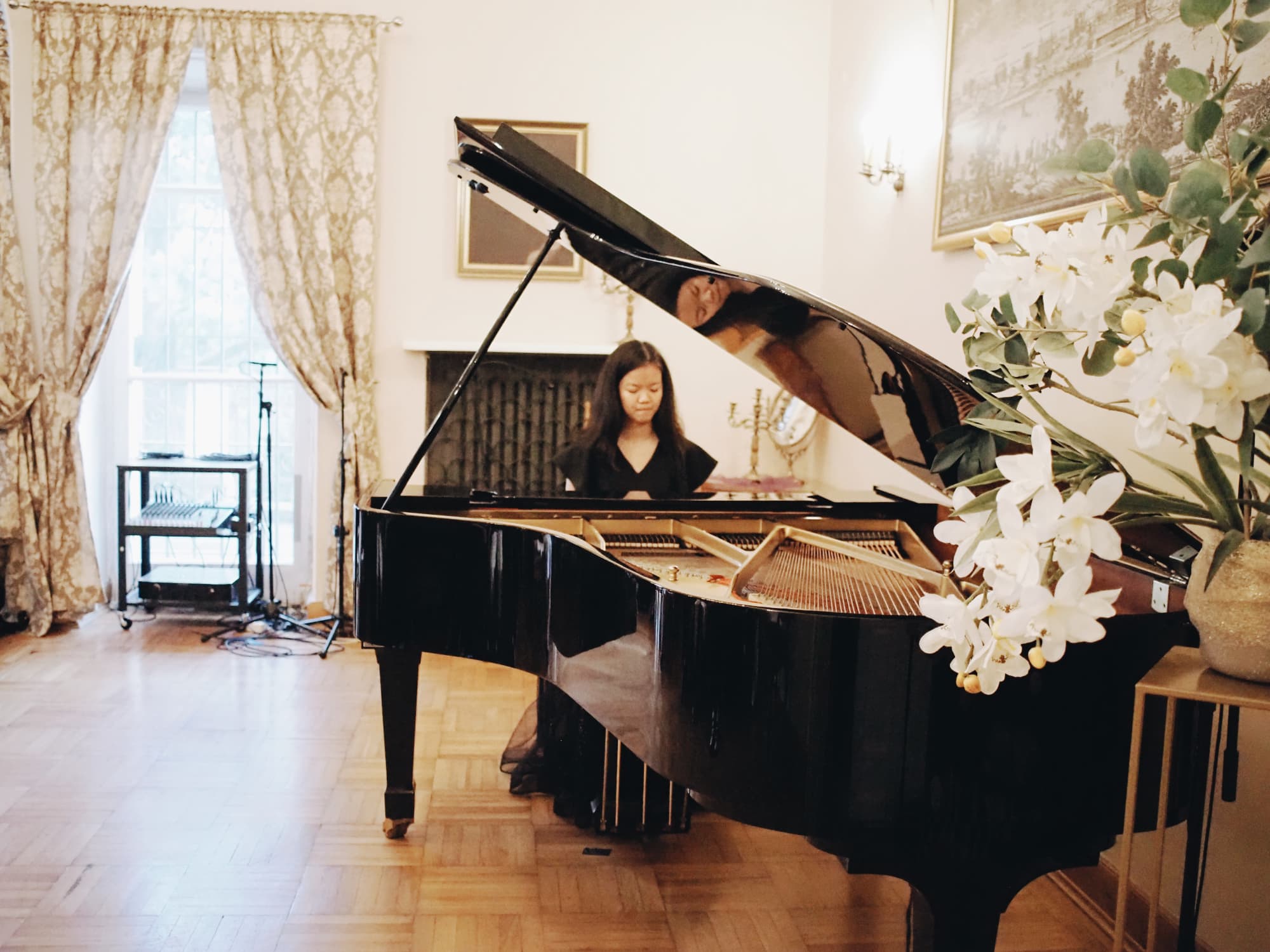 Piano solo at the Annual Concert 2026 A student playing a piano solo at the Annual Concert of 2026 in Warsaw